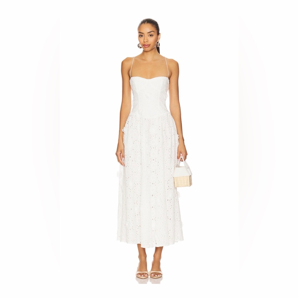 Bardot Estie Broderie Maxi Dress